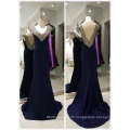 European Size 34-38 in Stock Evening Dress (Red/Navy)